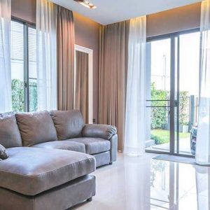 Rèm cửa phòng khách hiện đại